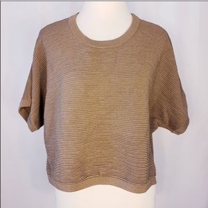 ARITZIA Babaton Cropped Dolman Top in WHITE